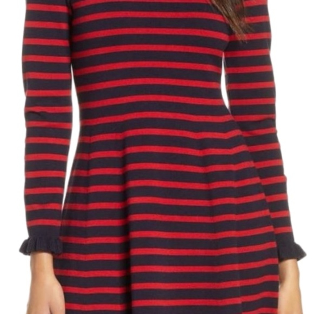 🌸Nordstrom 1901 Nautical Striped Mock Neck Sweater Dress🌸 - SZ XS